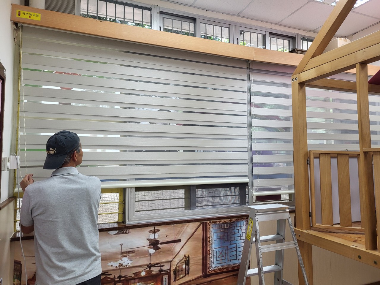 彩纱帘/斑马帘(学校、院舍、写字楼订单)