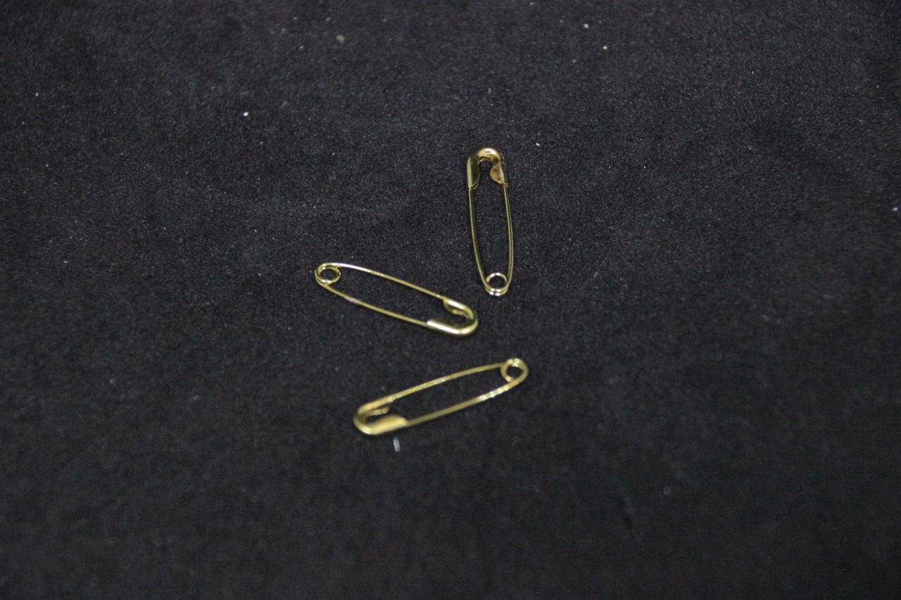 2cm金色如针